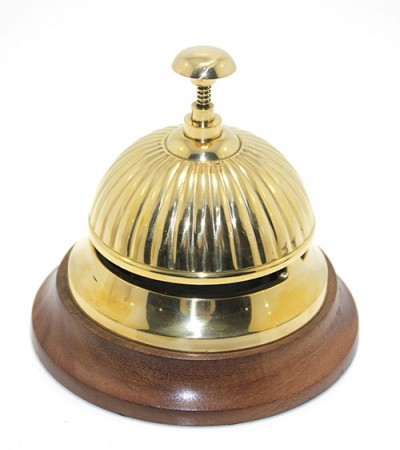 Pirinç Resepsiyon Çanı 11029