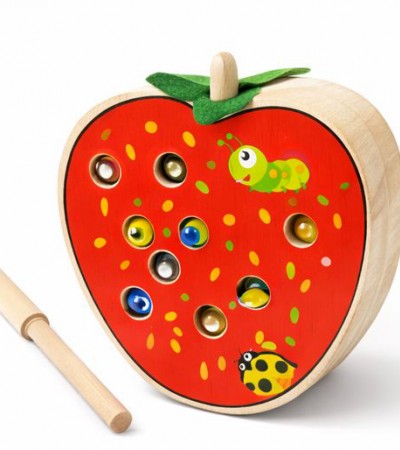 Ahşap Manyetik Soluncan Yakalama Oyunu 93-303