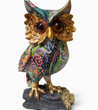 Özel Tasarım Polyester Baykuş  Alk4351