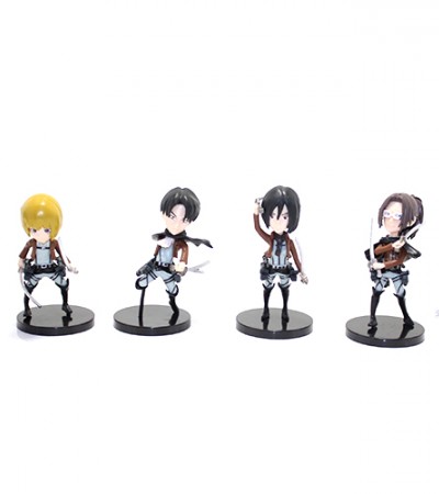 Silikon Anime Figür 6'lı Set ALK132