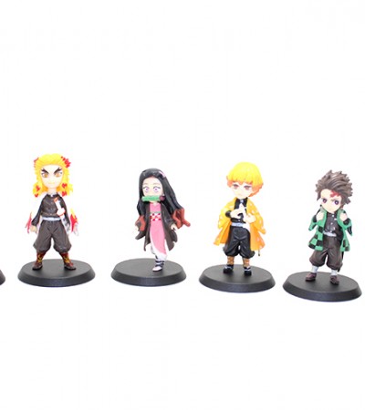 Silikon Anime Figür 6'lı Set ALK161