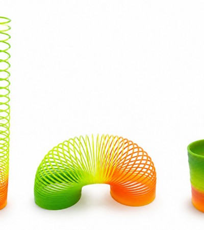 Rainbow Gökkuşağı Stres Yayı - Kutulu Orta Boy Plastik Slinky Oyuncak Alk4005
