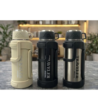 1600 Ml Çift Katmanlı Vakumlu Paslanmaz Çelik Termos Alk4640