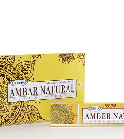 Deepıka Amber Natural Aromalı Çubuk Tütsü 15 Gr