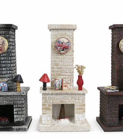 Polyester Şömine Tütsülük İk027