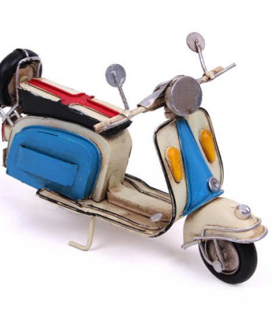 Dekoratif Metal Scooter