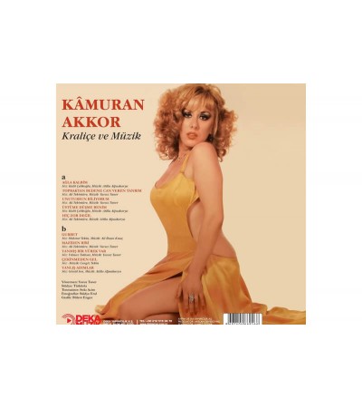 Kamuran Akkor Kraliçe ve Müzik 33 Lp