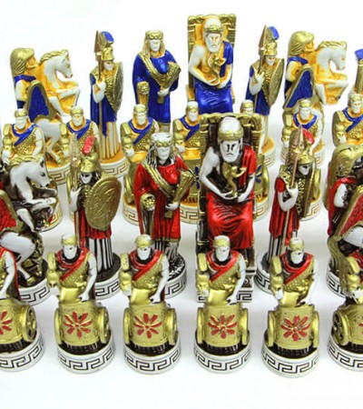 Satranç Takımı Polyester Ortaboy Athena