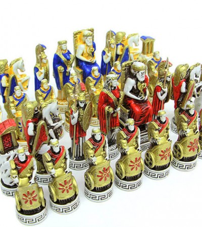 Satranç Takımı Polyester Ortaboy Athena