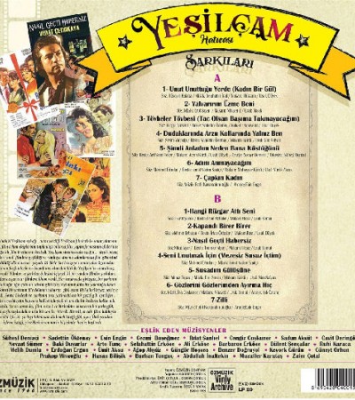 Yeşilçam Hatırası Şarkıları 33-Lp